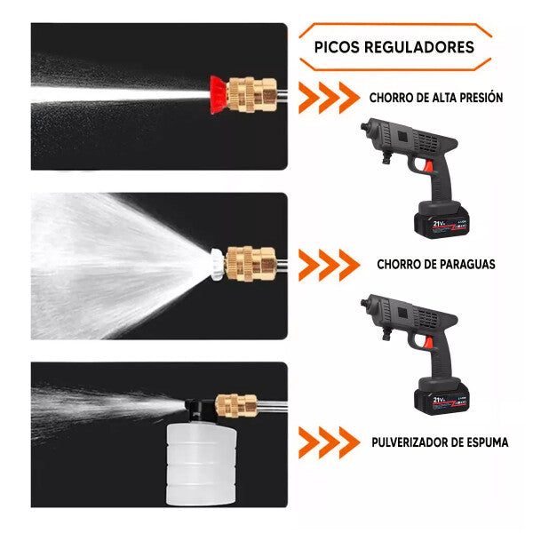 Hidrolavadora Portatil 2 Baterias de 48v